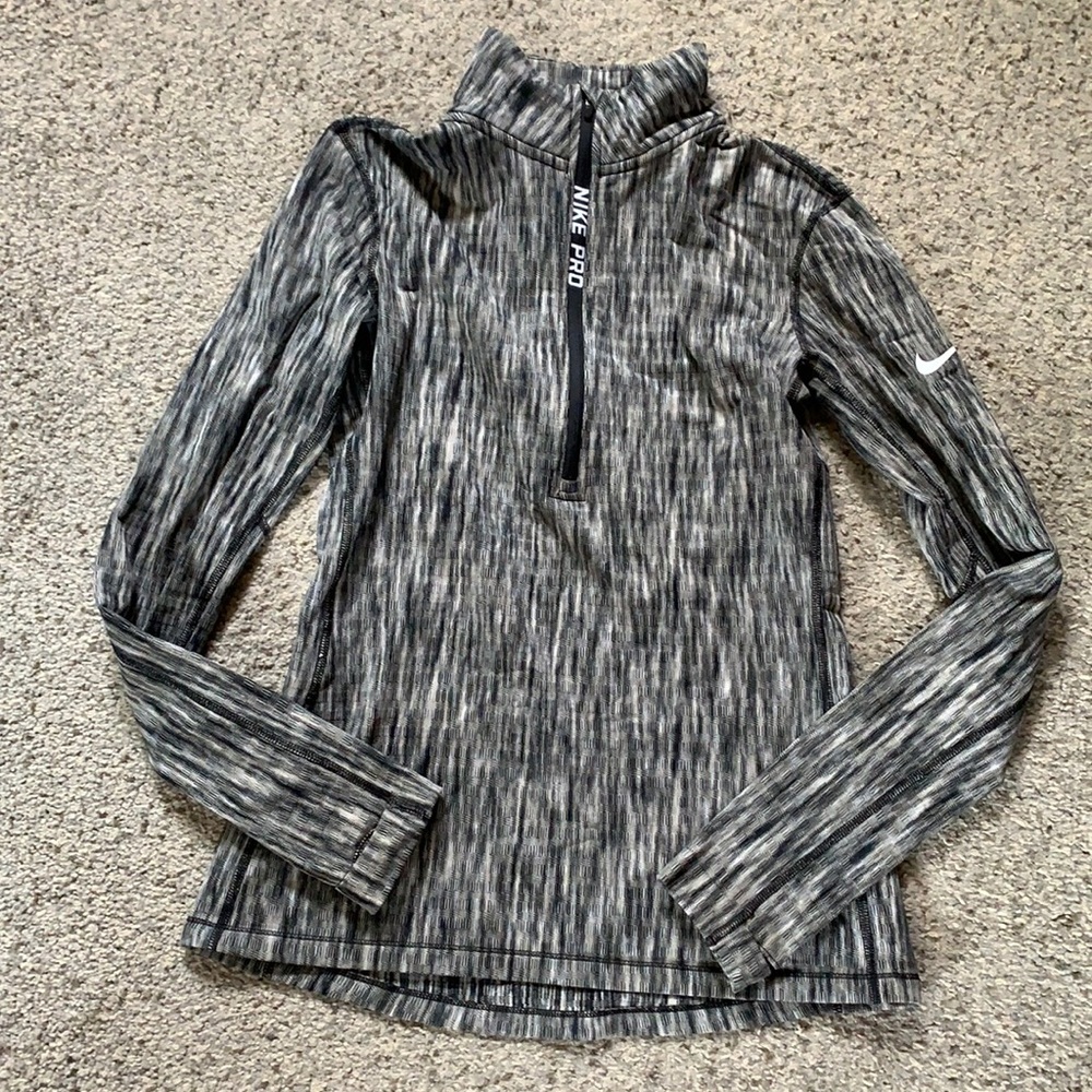 Nike Pro Hyper Warm 1/4 Zip Jacket Size M